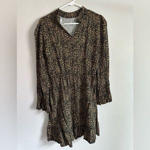 Leopard print dress